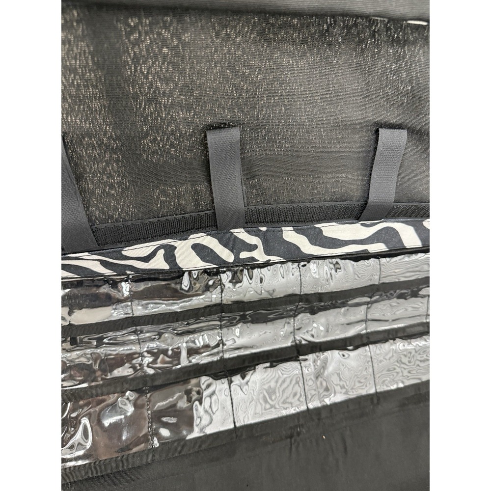 Donna Walsh Hanging Jewelry Organizer - Ultimate Jewelry Scroll- ZEBRA RARE FIND - Picture 5 of 5